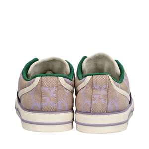 Canvas GG Tennis 1977 Sneakers Beige/Lilac, view 5