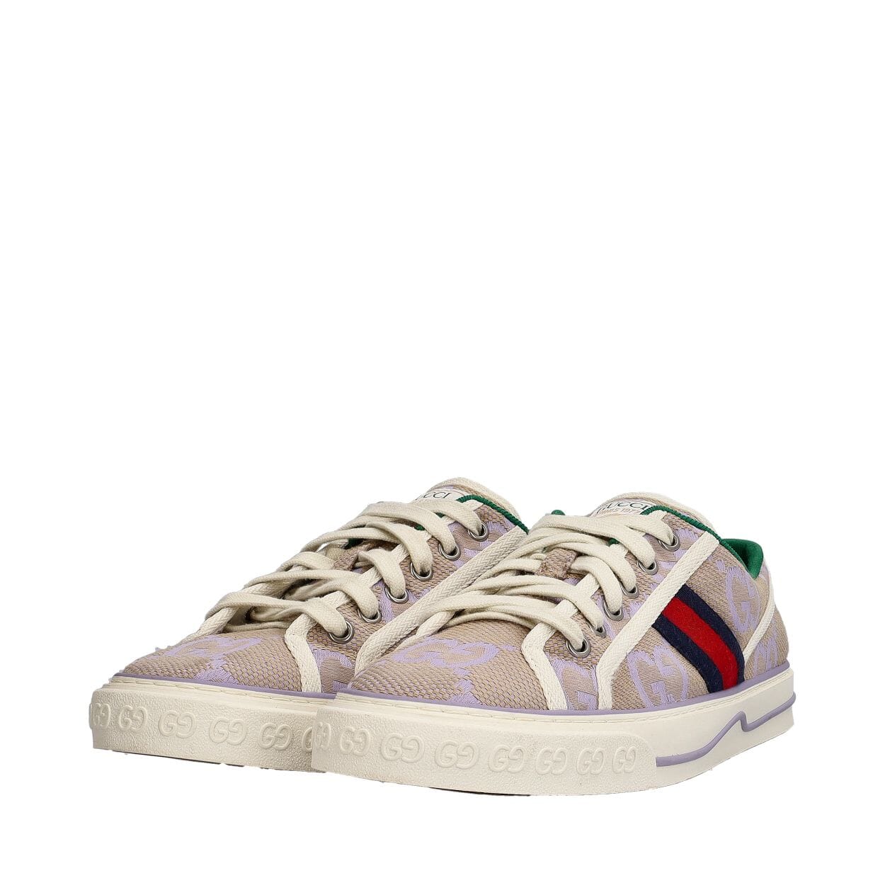 Canvas GG Tennis 1977 Sneakers Beige/Lilac