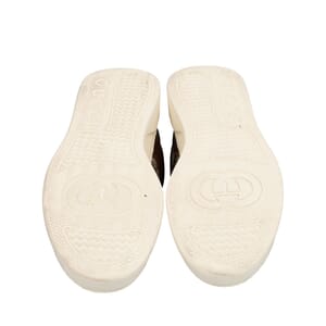 Leather/Supreme GG Chunky Sneakers Beige/Brown, view 5