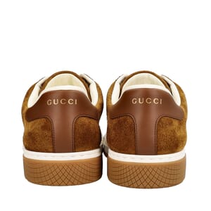 Suede Ace Web Sneakers Brown, view 4
