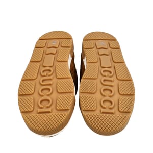 Suede Ace Web Sneakers Brown, view 5