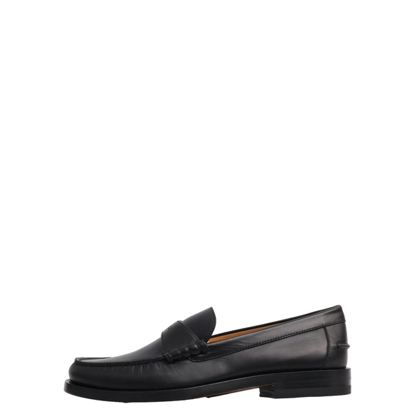 Leather Miro Soft Moccasins Black