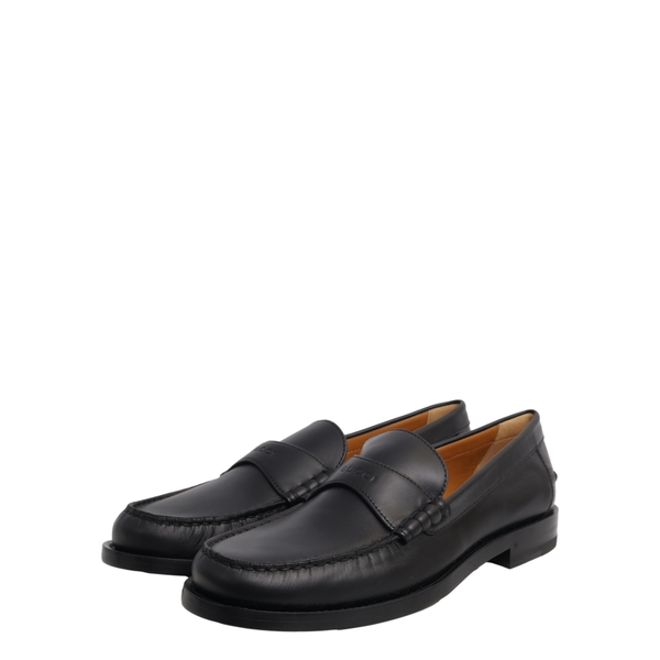 Leather Miro Soft Moccasins Black