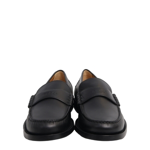Leather Miro Soft Moccasins Black, view 3
