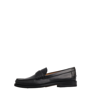 Leather Miro Soft Moccasins Black, view 2