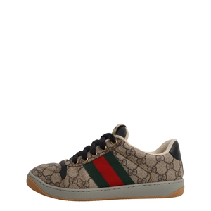 Supreme GG Screener Sneakers Beige/Black, view 2