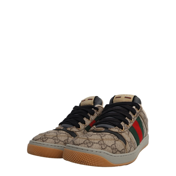 Supreme GG Screener Sneakers Beige/Black