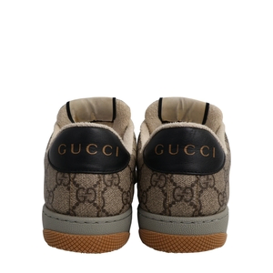 Supreme GG Screener Sneakers Beige/Black, view 4