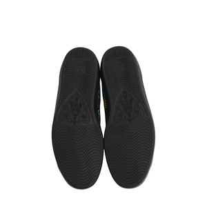 Leather GG Psychedelic Ace Sneakers Multicolour, view 4