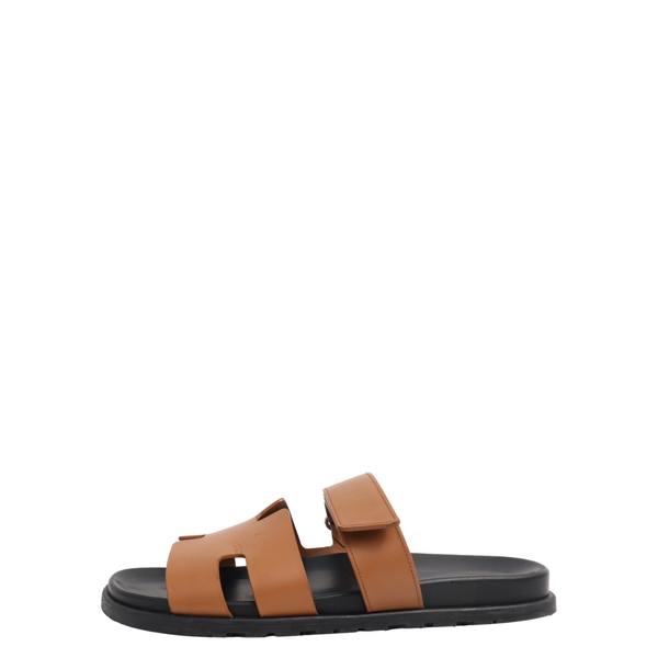 Leather Chypre Sandals Naturel