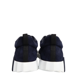 Leather/Suede Bouncing Sneakers Marine, view 4