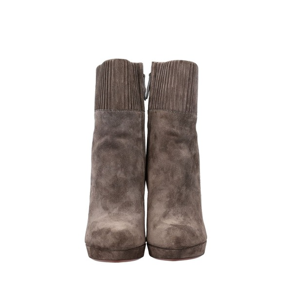 Suede Sock Boots Grey