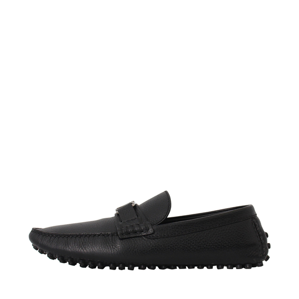 Leather Hockenheim Moccasins Black