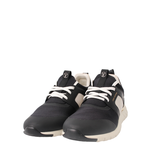 Mixed Material Aftergame Sneakers Black/White