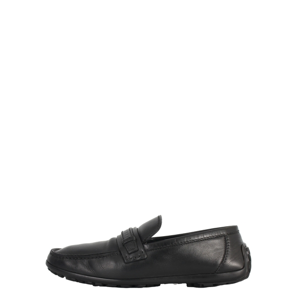 Leather Monte Carlo Loafers Black