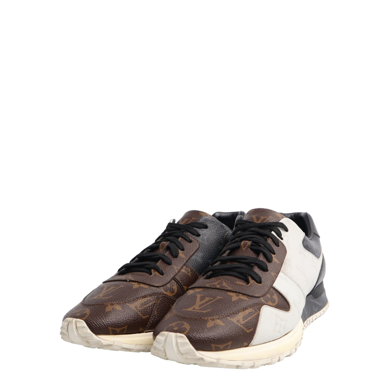 LOUIS VUITTON Mixed Monogram Run Away Sneakers | Luxity