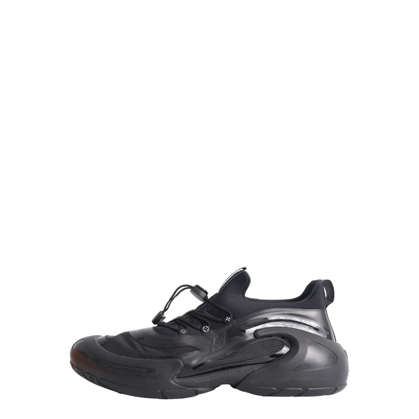 Mixed Material LV Barracuda Sneakers Black
