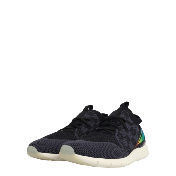 Knit Damier Fastlane Sneakers Navy/Black