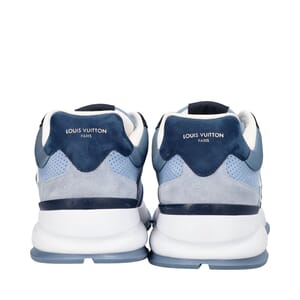 Suede LV Classic Sneakers Blue, view 5