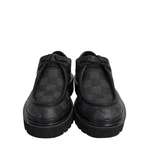 Damier Graphite LV Ranger Derby Shoes, view 3