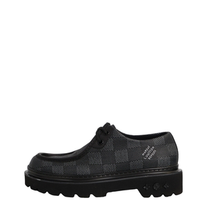 Damier Graphite LV Ranger Derby Shoes, view 2