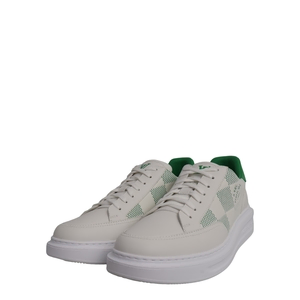 Damier Beverly Hills Sneakers White/Green