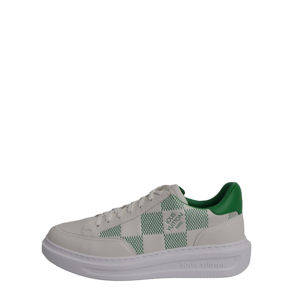Damier Beverly Hills Sneakers White/Green