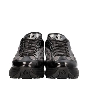 Mixed Material Discovery Sneakers Black/Grey, view 3