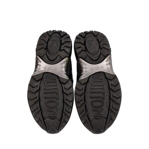 Mixed Material Discovery Sneakers Black/Grey, view 5