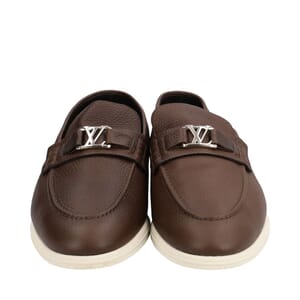 Leather Estate Loafers Brown, view 3