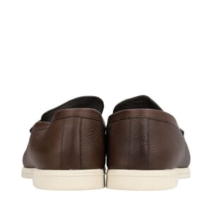 Leather Estate Loafers Brown, view 4