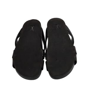 Leather Mirabeau Mules Black, view 5