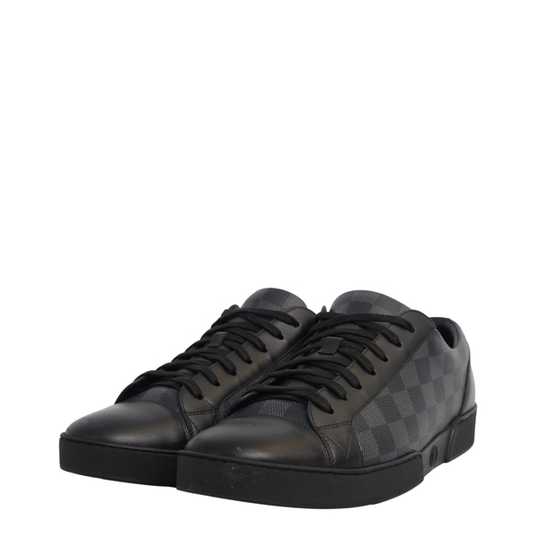 Damier Graphite Match Up Sneakers Black
