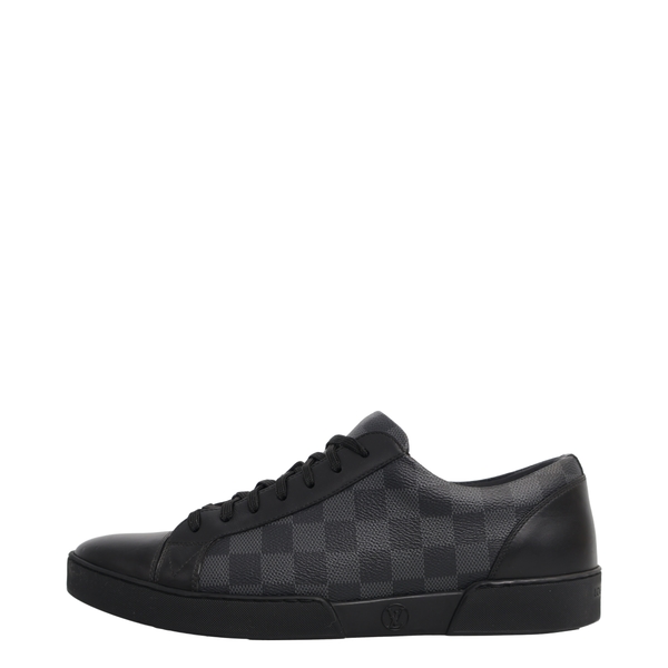 Damier Graphite Match Up Sneakers Black