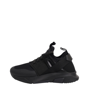 Mesh/Suede Jago Runner Sneakers Black, view 2