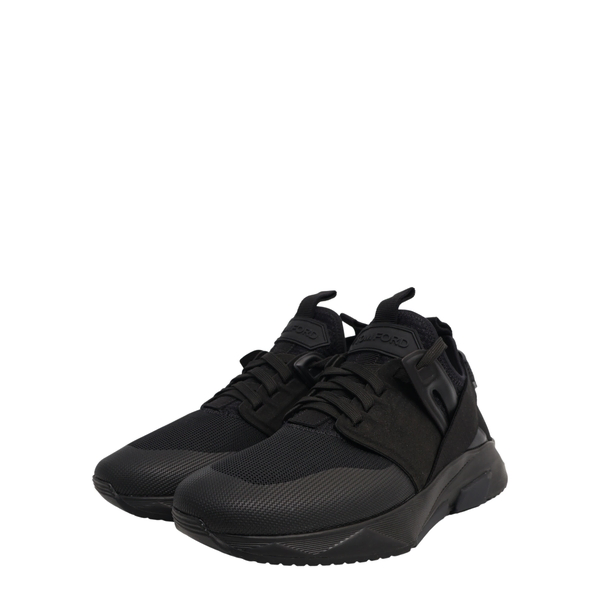 Mesh/Suede Jago Runner Sneakers Black