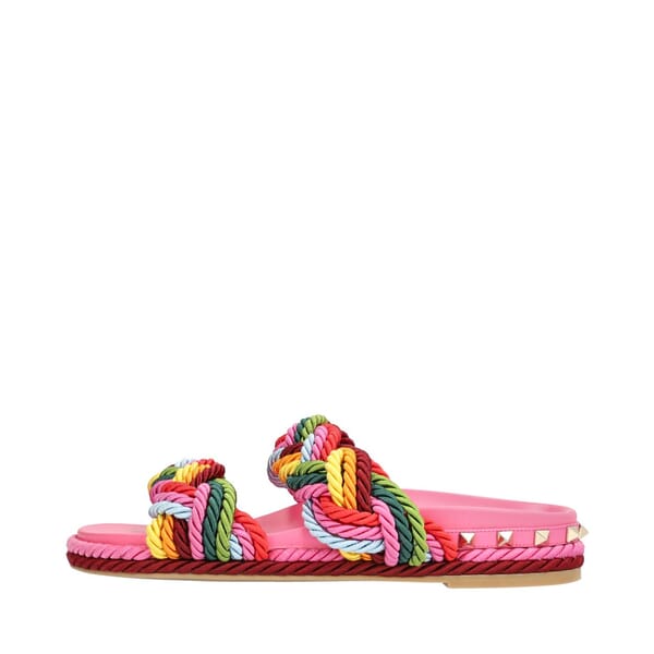 Leather Rope Sandals Multicolour