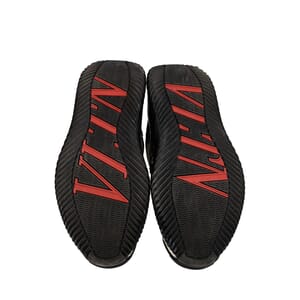 Mixed Material Wade Runner Sneakers Grey, view 5