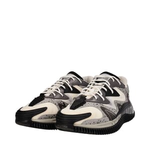 Mixed Material Wade Runner Sneakers Grey