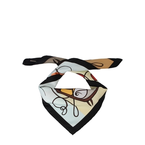 Silk Coup De Fouet Scarf Multicolour