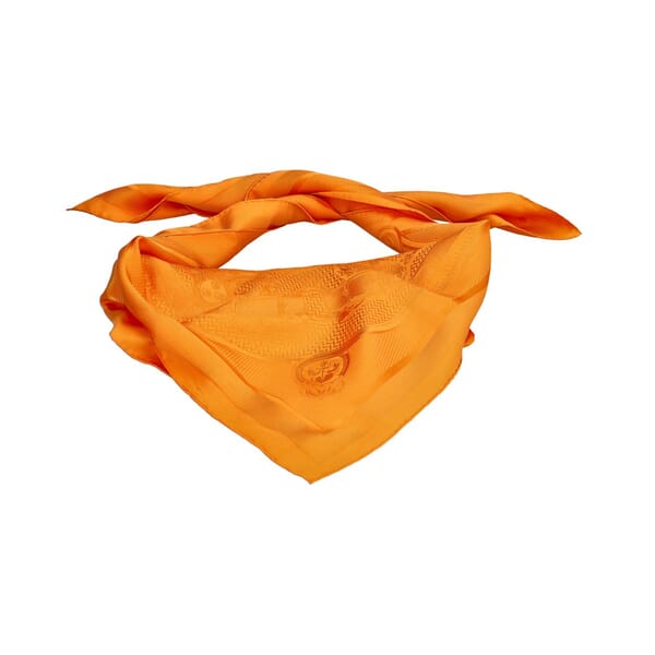 Silk Cavalcadour Scarf Capucine