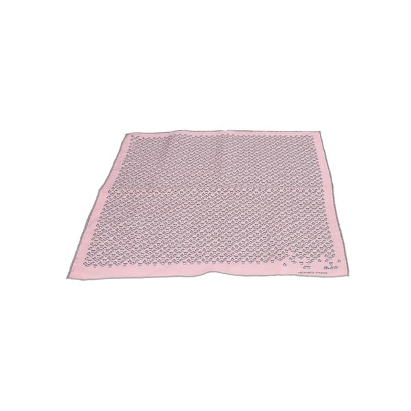 Silk Penguin Pocket Square Pink