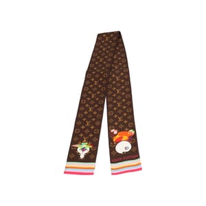 x MURAKAMI Silk Superflat Character Bandeau Brown, view 3