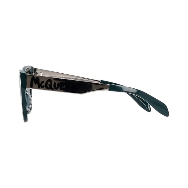 Sunglasses AM0353S Green Silver Grey