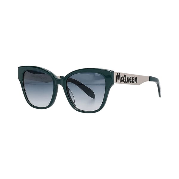 Sunglasses AM0353S Green Silver Grey