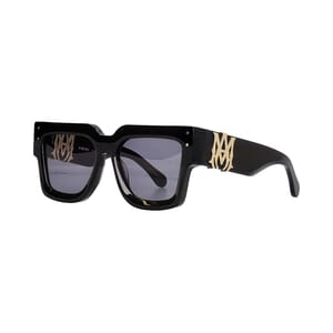 Jumbo Sunglasses Black/Gold