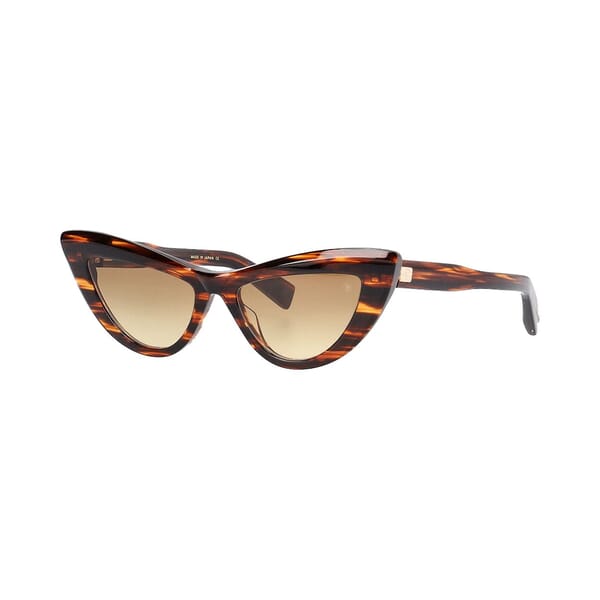 Sunglasses 135B54 Cat Eye Havana Brown