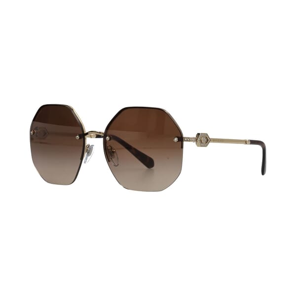 Sunglasses 6122-B Brown/Gold Tone
