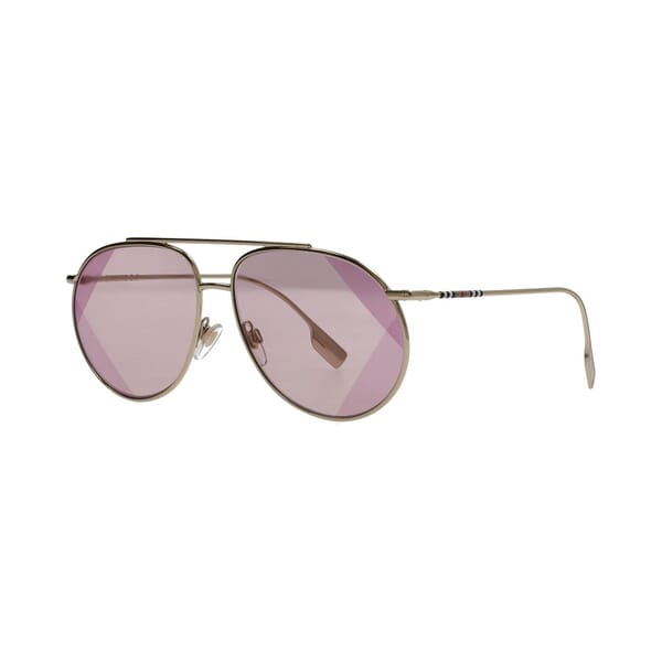Sunglasses B3138 Gold Tone/Pink