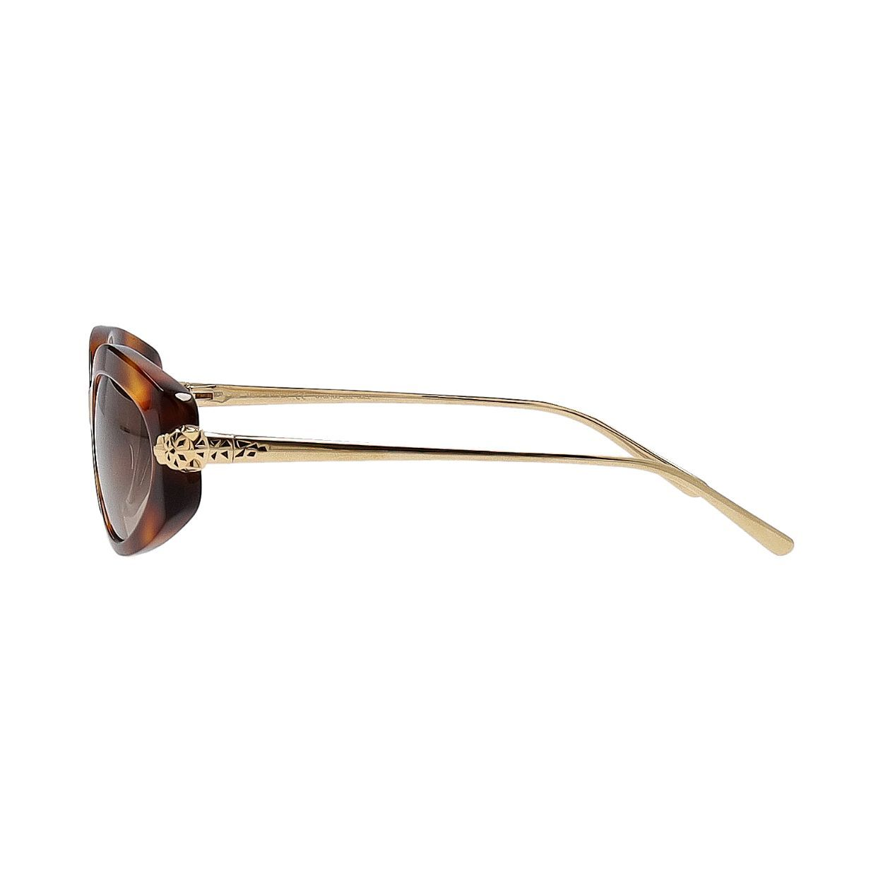 CARTIER Sunglasses CT0213S Havana Gold Brown | Luxity display picture 2
